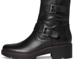 Migyn Double Buckle Moto Boots