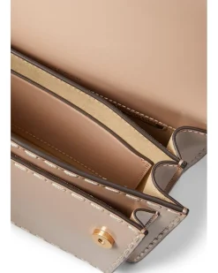 Miller Spazzolato Pick Stitch Small Flap Shoulder Bag