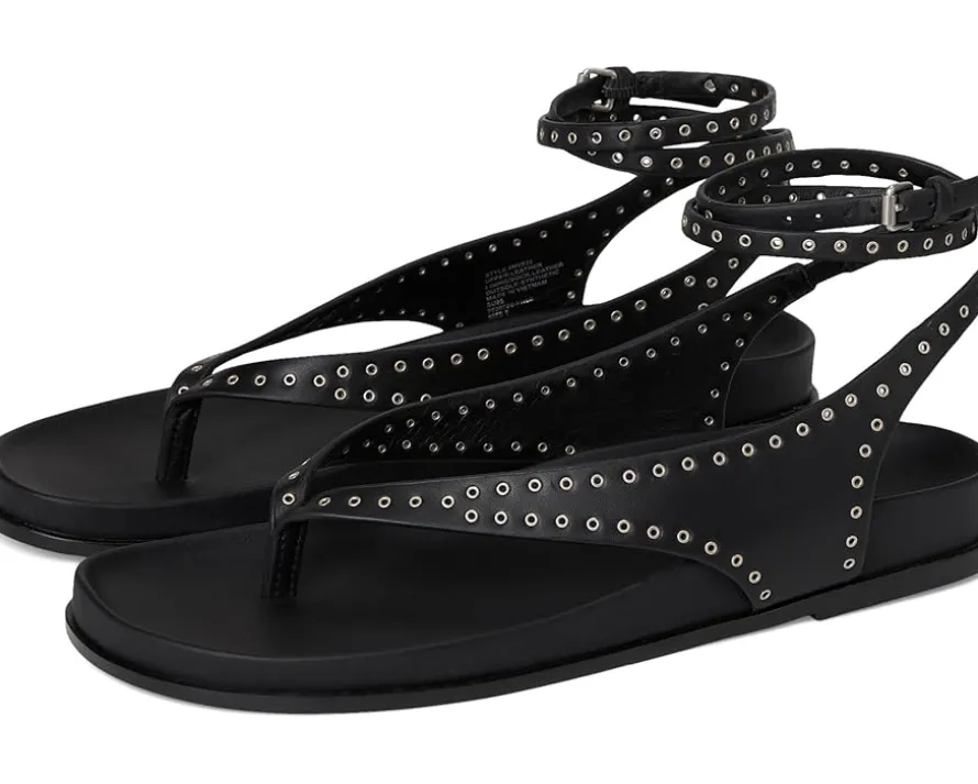 Millie Thong Lace Up Sandals - Grommet