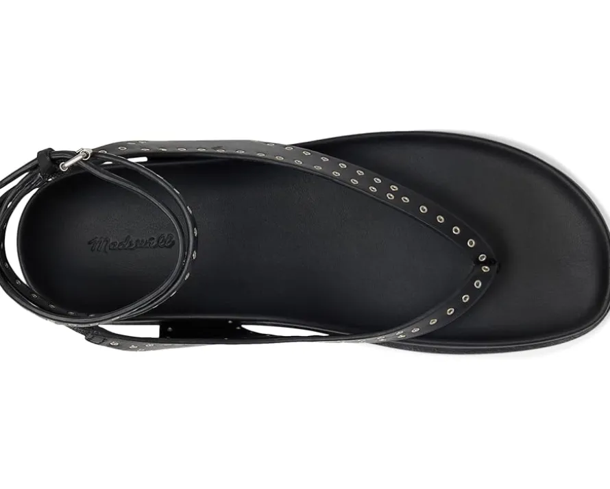 Millie Thong Lace Up Sandals - Grommet