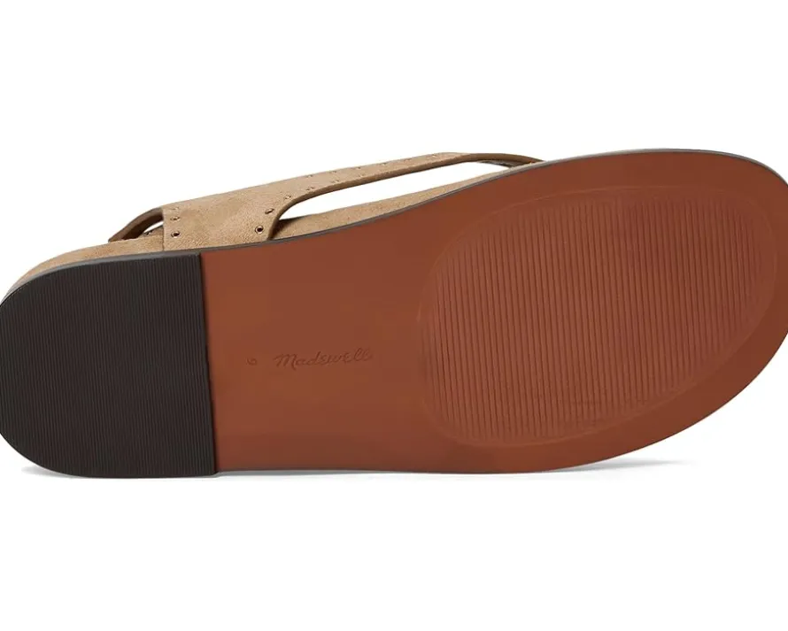 Millie Thong Lace Up Sandals - Suede Grom