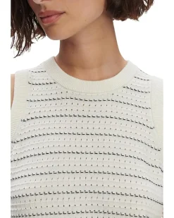 Mindy Contrast Stitch Knit Dress