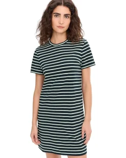 Mini Tee Dress in Stripe