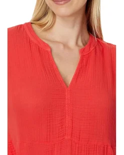 Mira Split Neck Dress