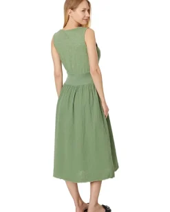 Mix Media Tank Midi Dress