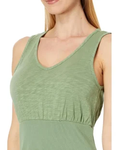 Mix Media Tank Midi Dress