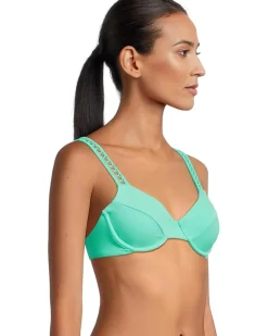 Modern Edge Rib Sandy Underwire Bra Top
