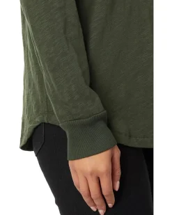 Mod-o-doc Long Sleeve Oversized Lo-Hi Top