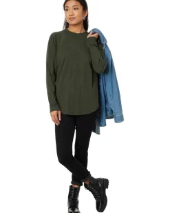 Mod-o-doc Long Sleeve Oversized Lo-Hi Top