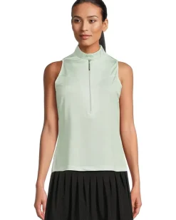 Monarch Print Sleeveless Top