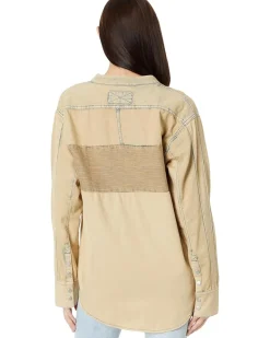 Moto Color Block Shirt