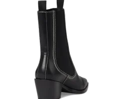 Nat Midheel Western Ankle Boot With Gore