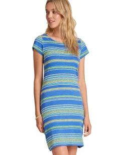 Nellie Dress - Textured Stripes