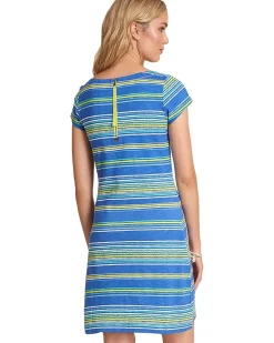 Nellie Dress - Textured Stripes