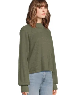 Norma Mock Neck Pullover