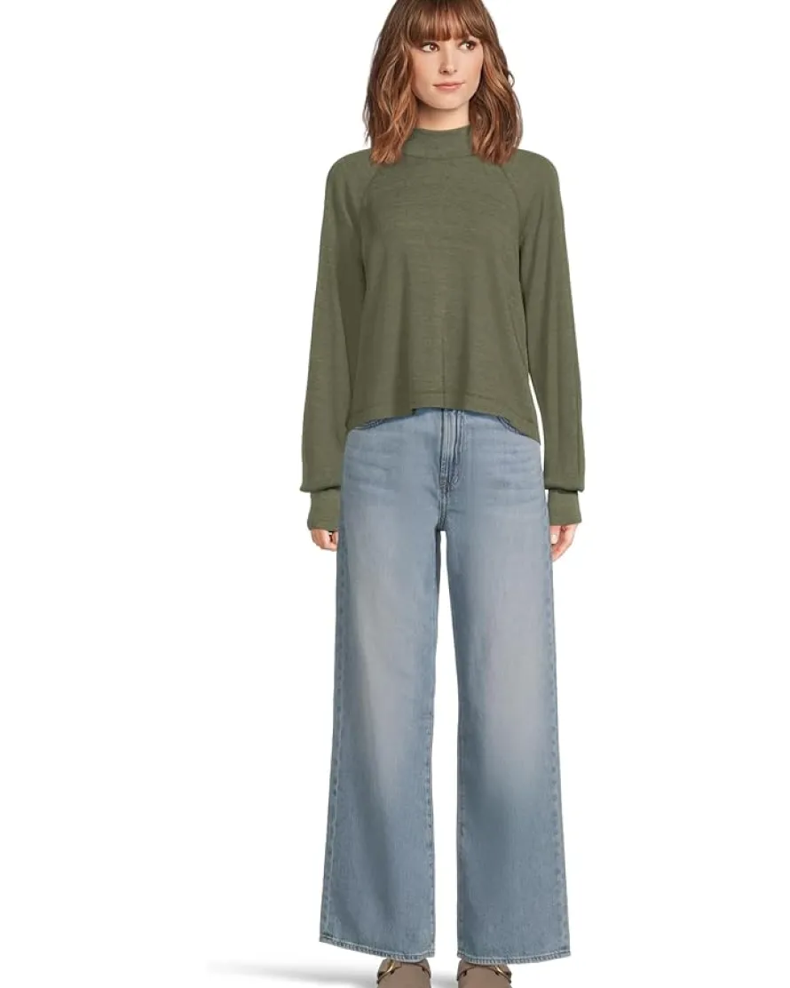 Norma Mock Neck Pullover