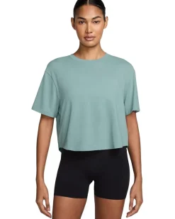 One Relaxed Dri-FIT Cropped Short-Sleeve Top