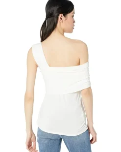 One Shoulder Knit Top