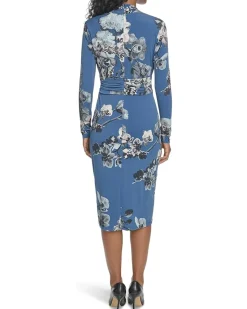 Ong Sleeve Floral Jersey Aline