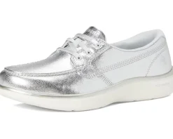On-The-Go Flex Radiant Metallic Canvas Boat Shoe