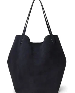 Oversized Soft Grain Shopper - Suede