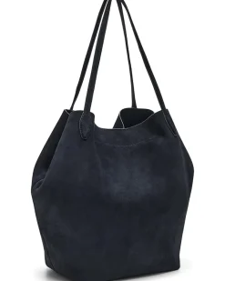 Oversized Soft Grain Shopper - Suede