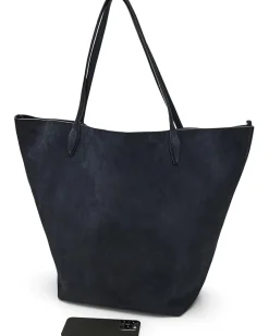 Oversized Soft Grain Shopper - Suede