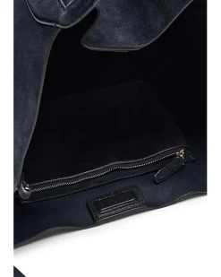 Oversized Soft Grain Shopper - Suede