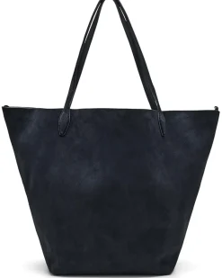Oversized Soft Grain Shopper - Suede