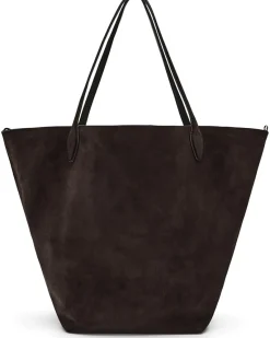 Oversized Soft Grain Shopper - Suede