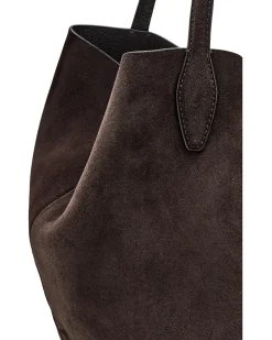 Oversized Soft Grain Shopper - Suede