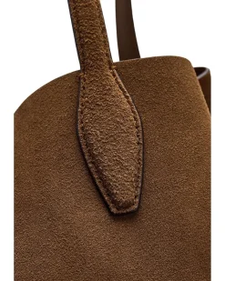 Oversized Soft Grain Shopper - Suede
