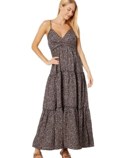 Paisley Tiered Maxi Dress