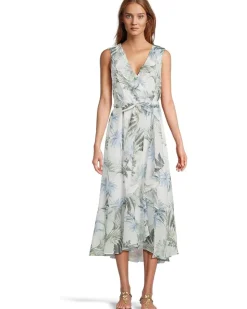 Palisade Palms Short Sleeve Maxi Dress