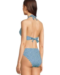 Palm Modern Mosaic Halter Top
