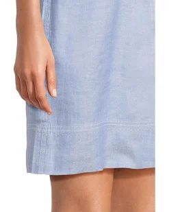 Palm-A-Dora Split Neck Dress