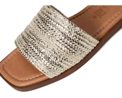 Palms Perfection Metallic Sandal