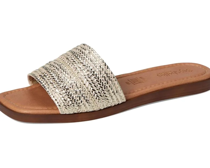 Palms Perfection Metallic Sandal