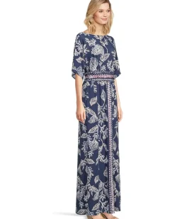 Parigi Boat Neck Maxi Dress