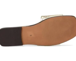 Paris Croco Leather Slide