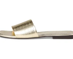 Paris Croco Leather Slide