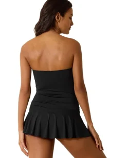 Pearl Bandeau Swim Dress