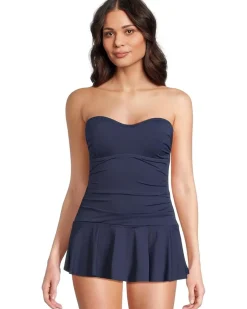 Pearl Bandeau Swim Dress