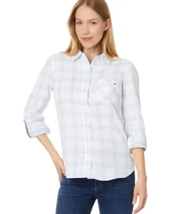 Pebble Plaid Roll Tab