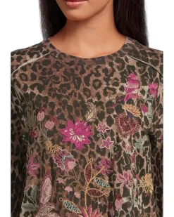 Penellope Seamed Sleeve T-Shirt