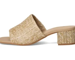 Pepper Raffia Sandal Slide
