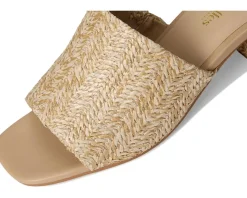 Pepper Raffia Sandal Slide