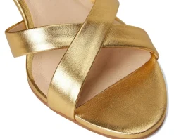 Peri Mid Heel - Metallic Nappa