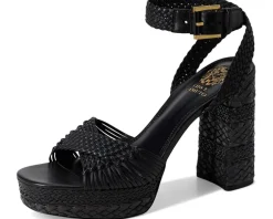 Pessa Woven Platform Sandals