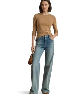 Petite Cotton Long-Sleeve Shirt